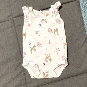 3M Carhartt Baby Girl Onesie